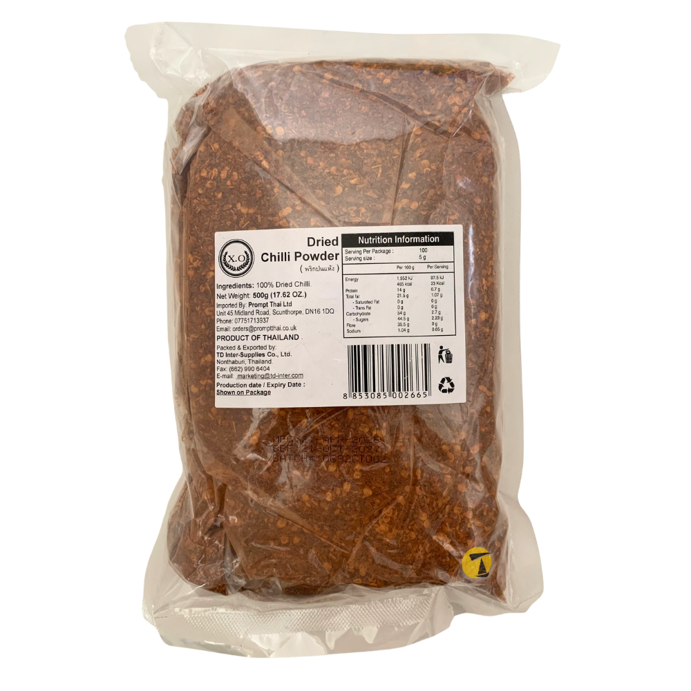 X.O Dried Chilli Powder - 20x500g