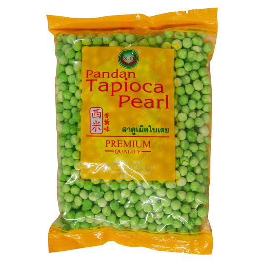 X.O Large Pandan Tapioca Pearls - 30x375g