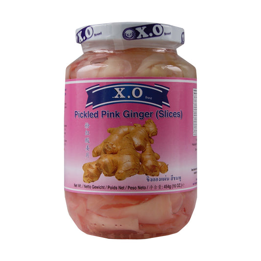 X.O Pickled Pink Ginger Slices - 24x454g