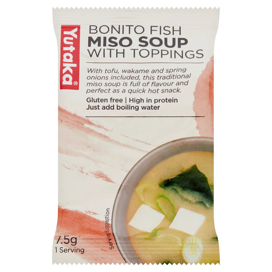 Yutaka Instant Miso Soup Bonito -10x7.5 g
