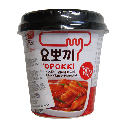 Young Poong Yopokki Rice Cake with Sweet & Spicy Sauce - 30x140g