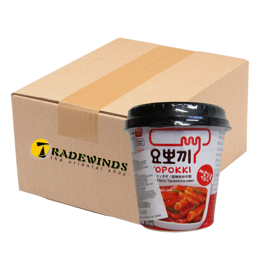 Young Poong Yopokki Rice Cake with Sweet & Spicy Sauce - 6x140g
