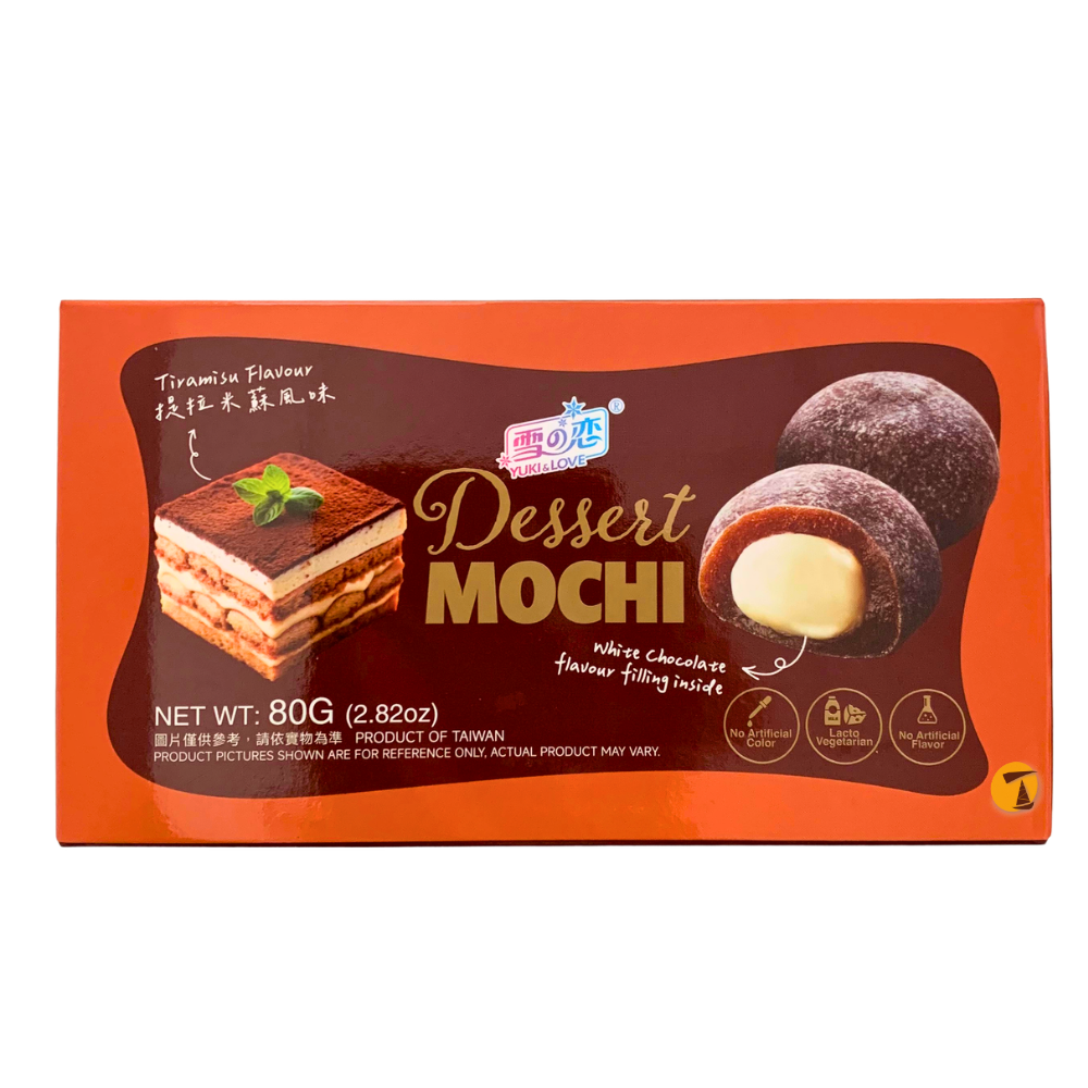 Yuki & Love Tiramisu Dessert Mochi - 24x80g