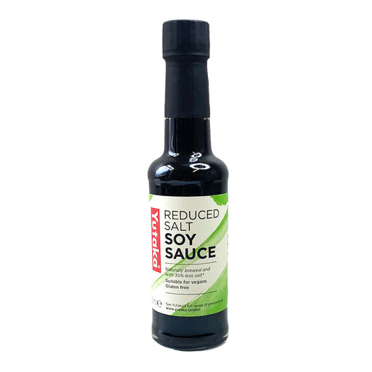 Yutaka Japanese Reduced Salt Soy Sauce - 6x150ml