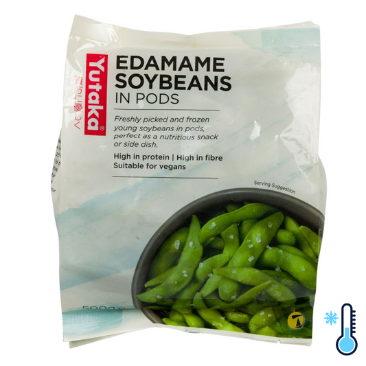 Yutaka Freshly Picked & Frozen Edamame (Soybeans in Pods) - 10x500g [FROZEN]