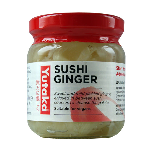 Yutaka Sushi Ginger - 6x190g