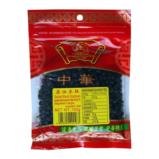 Zheng Feng Salted Black Soybean - 50x100g