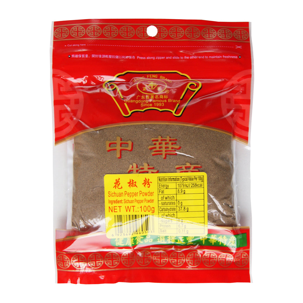 Zheng Feng Sichuan Pepper Powder - 30x100g