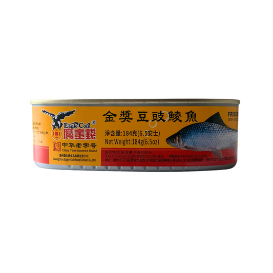 Eagle Coin Fried Dace with Salted Black Bean - 24x184g